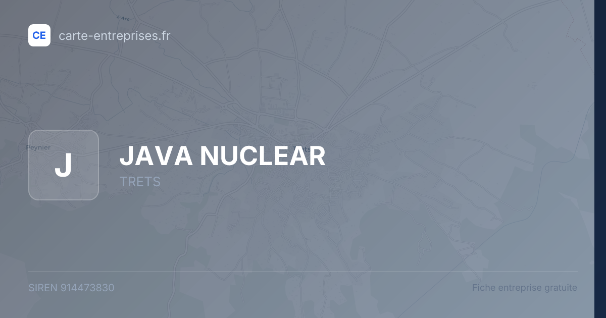 JAVA NUCLEAR — 914473830 — fiche entreprise