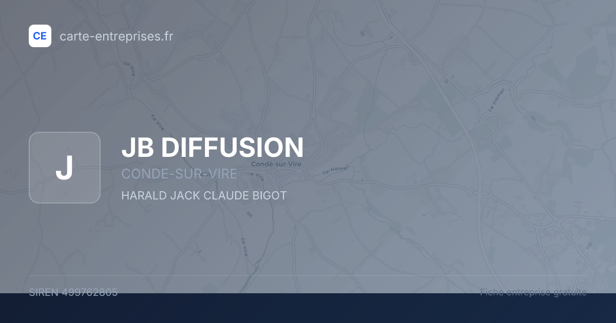 JB DIFFUSION — 499762805 — fiche entreprise