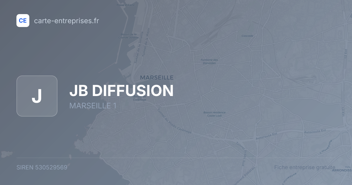 JB DIFFUSION — 530529569 — fiche entreprise