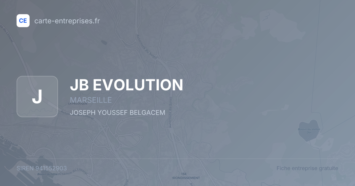 JB EVOLUTION — 941552903 — fiche entreprise
