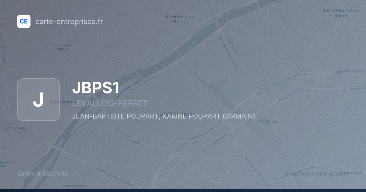 JBPS1 — 915067441 — fiche entreprise