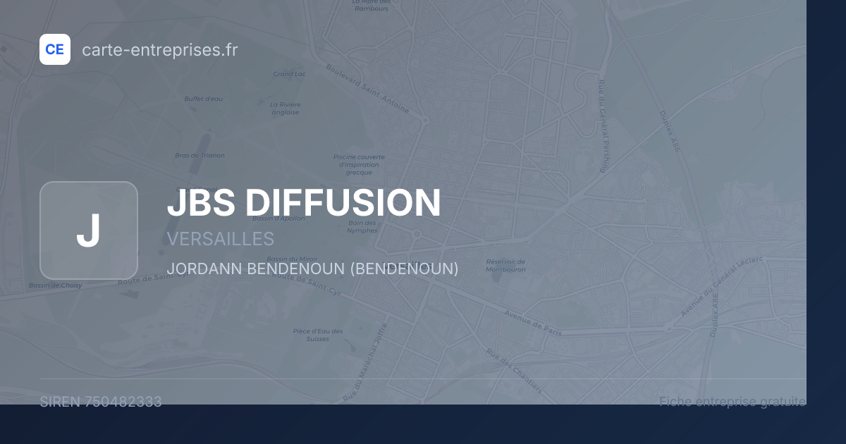 JBS DIFFUSION — 750482333 — fiche entreprise