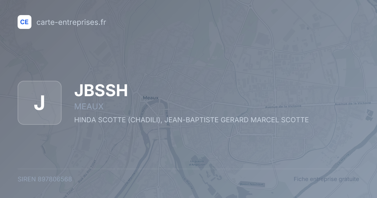 JBSSH — 897806568 — fiche entreprise