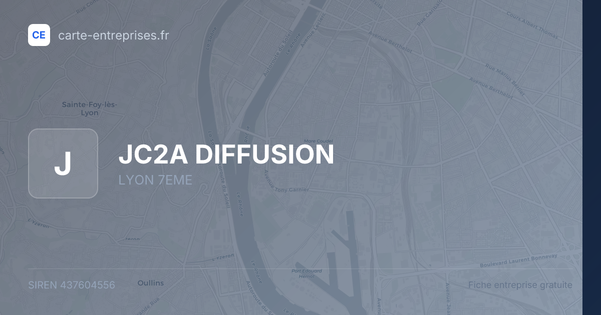 JC2A DIFFUSION — 437604556 — fiche entreprise