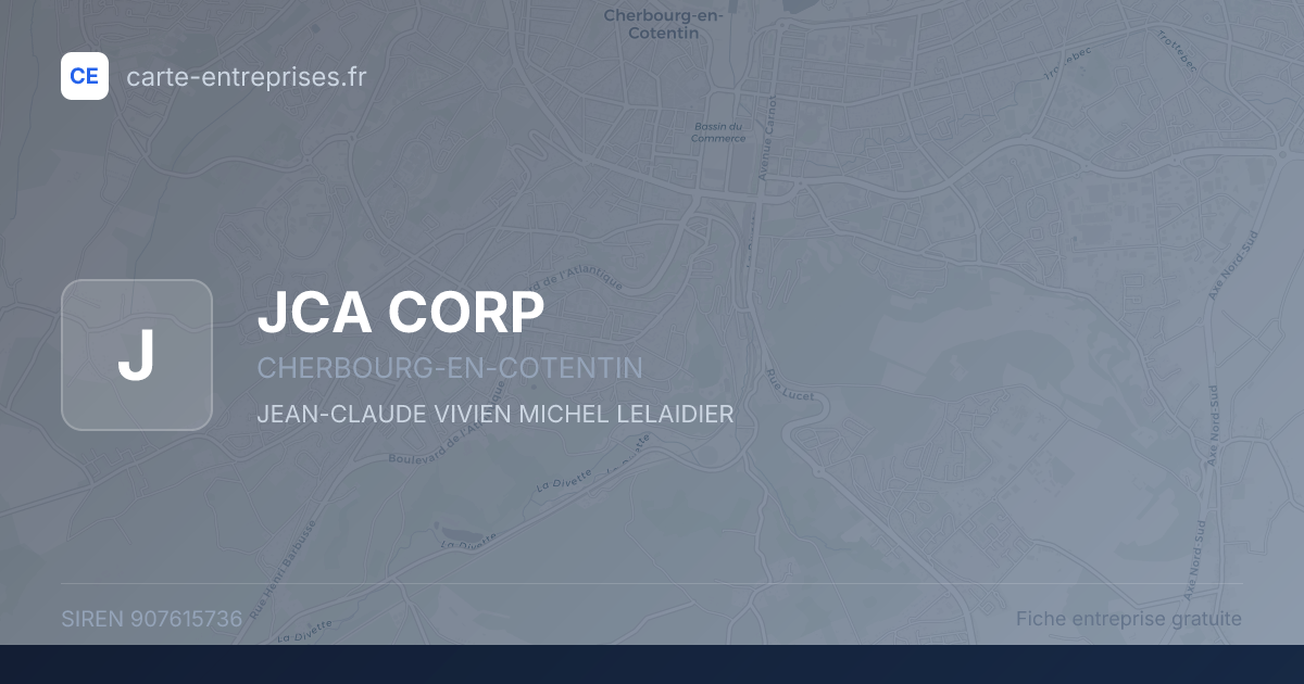 JCA CORP — 907615736 — fiche entreprise