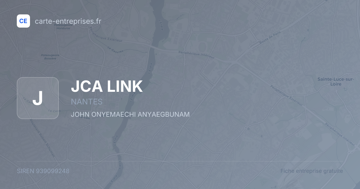 JCA LINK — 939099248 — fiche entreprise