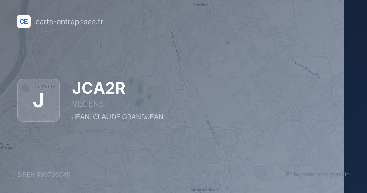 JCA2R — 889799045 — fiche entreprise