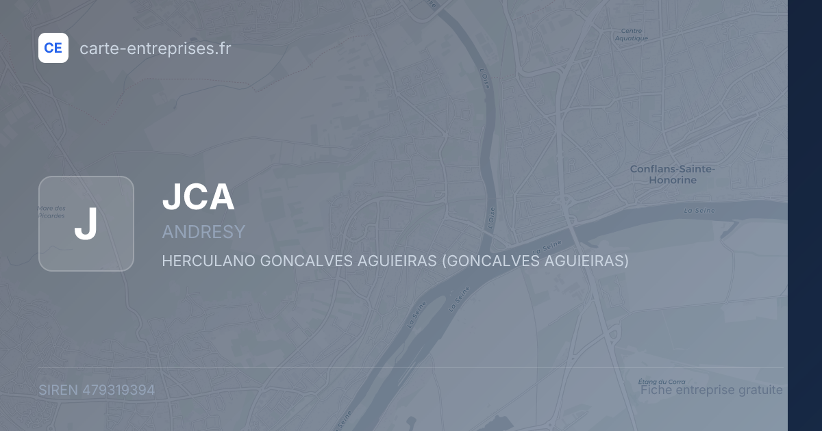 JCA — 479319394 — fiche entreprise