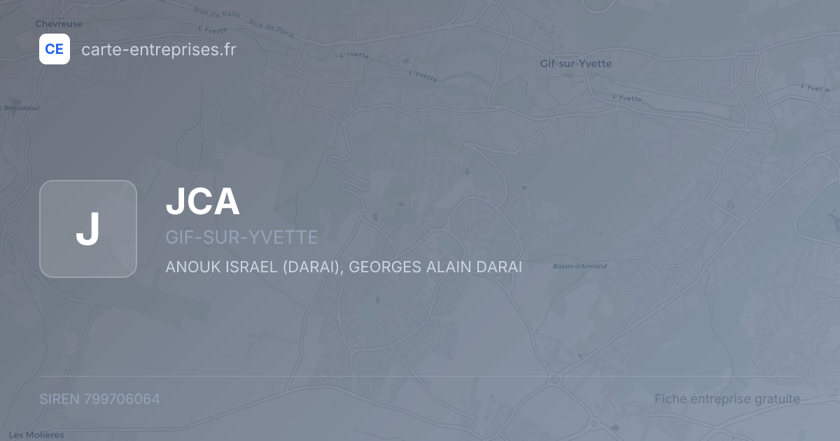 JCA — 799706064 — fiche entreprise