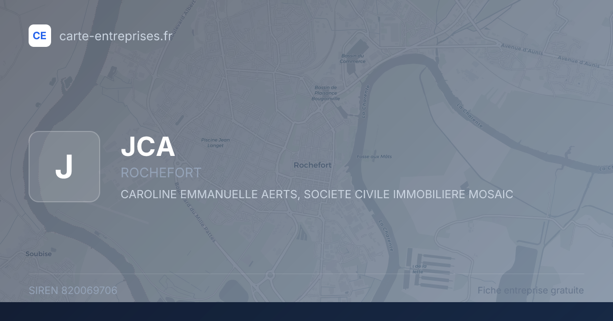 JCA — 820069706 — fiche entreprise