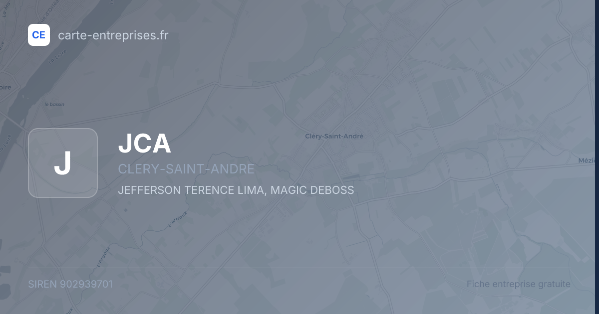 JCA — 902939701 — fiche entreprise