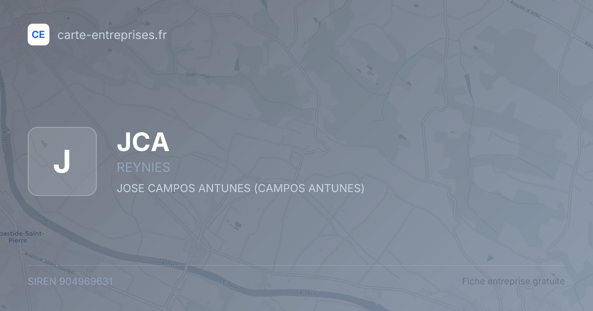 JCA — 904969631 — fiche entreprise