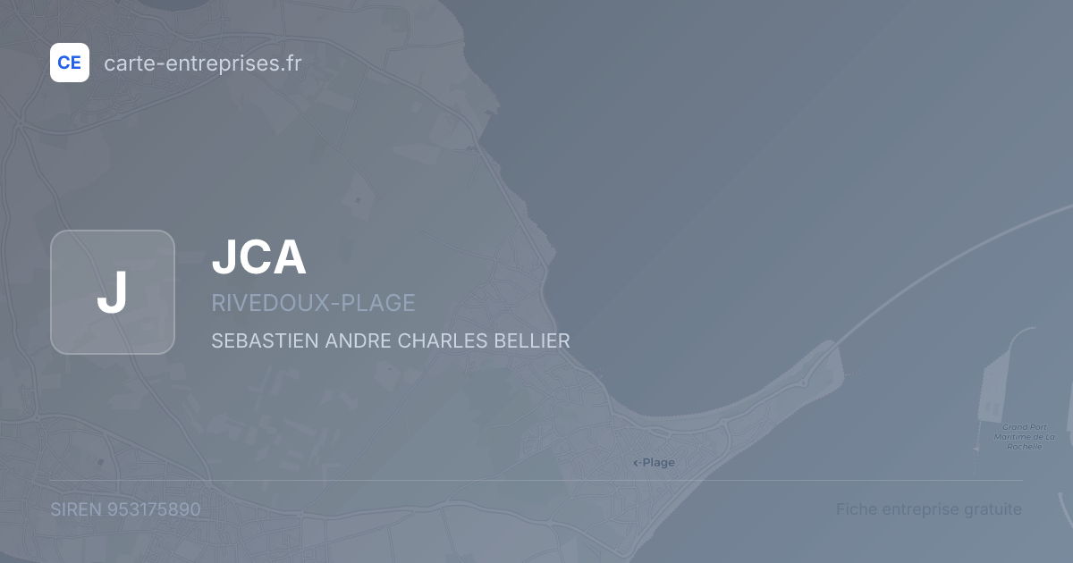 JCA — 953175890 — fiche entreprise