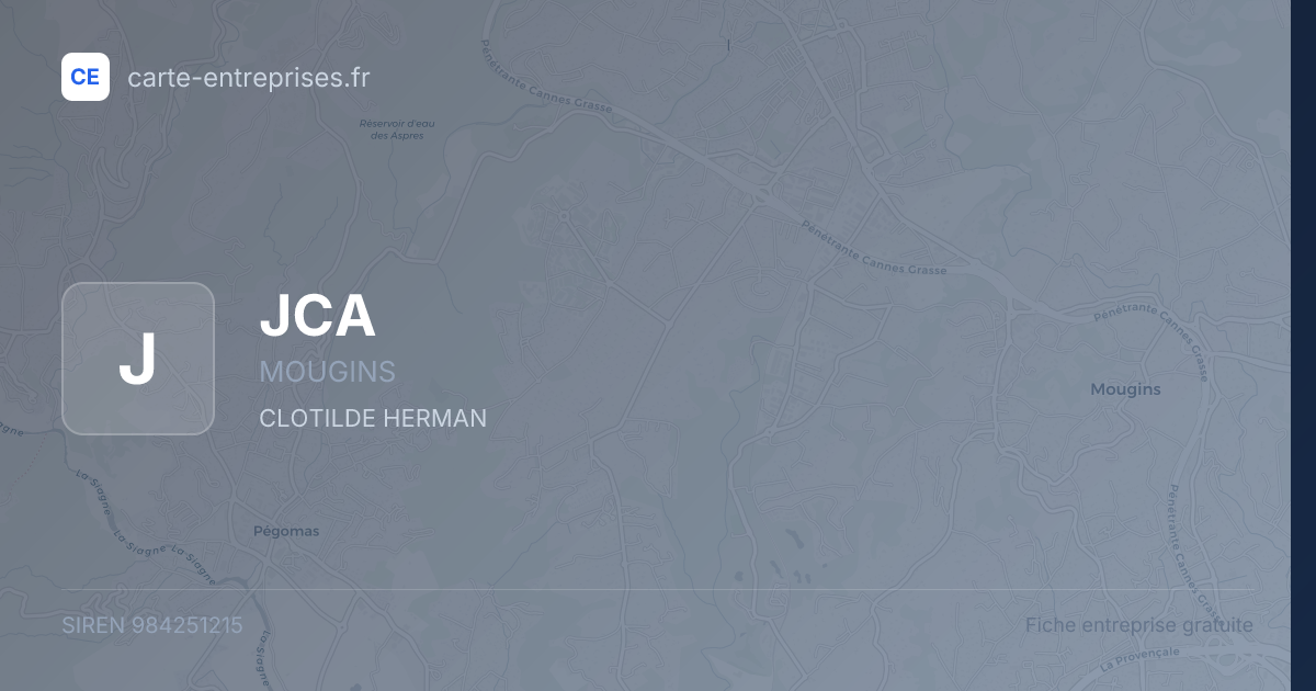 JCA — 984251215 — fiche entreprise