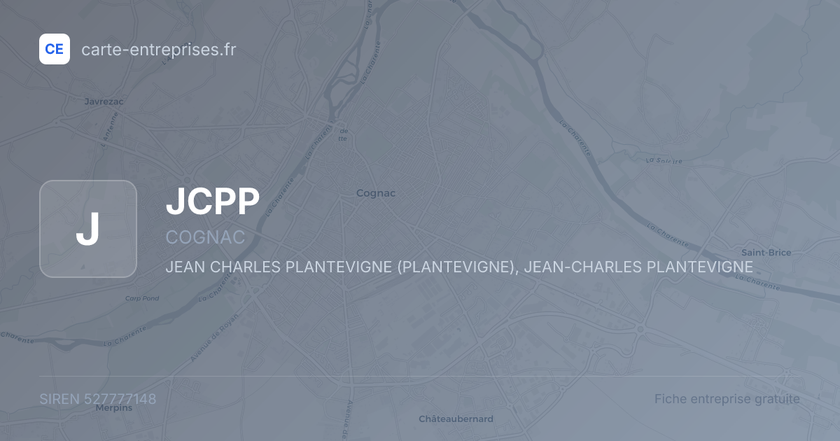 JCPP — 527777148 — fiche entreprise