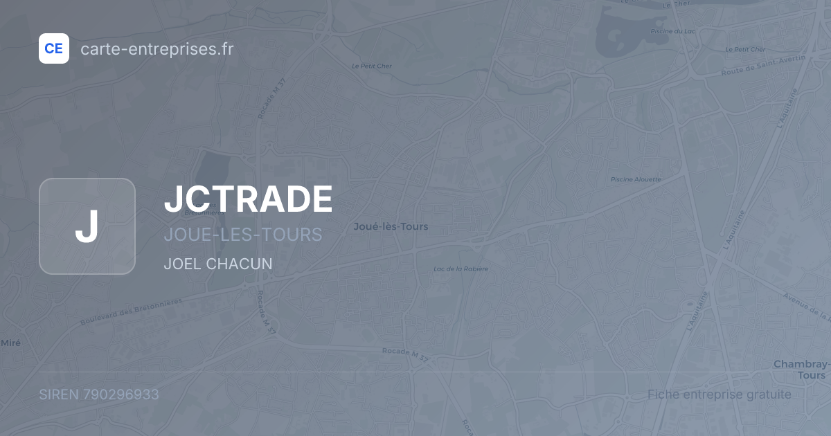 JCTRADE — 790296933 — fiche entreprise