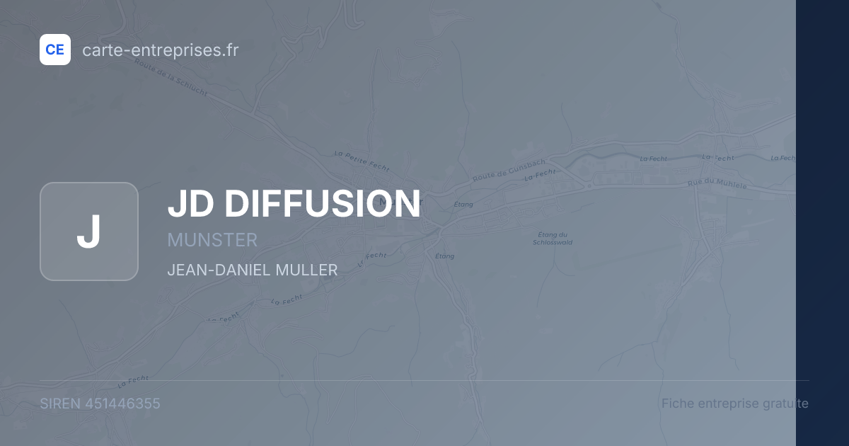 JD DIFFUSION — 451446355 — fiche entreprise