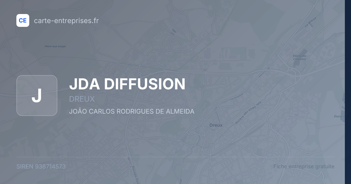 JDA DIFFUSION — 938714573 — fiche entreprise