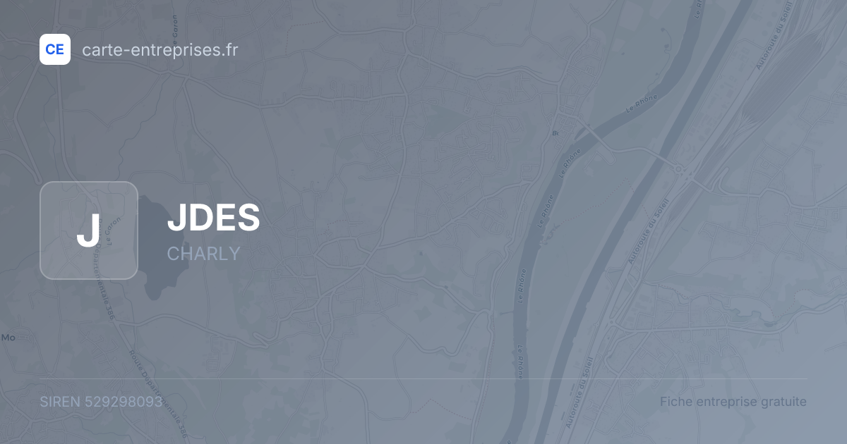 JDES — 529298093 — fiche entreprise
