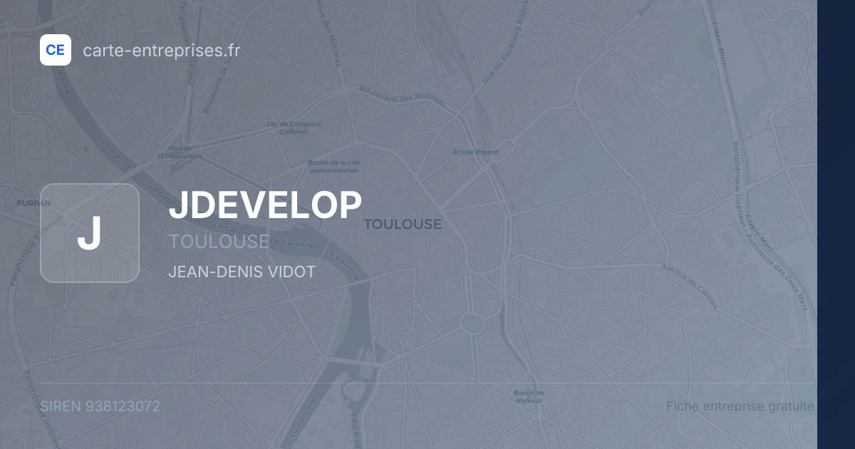 JDEVELOP — 938123072 — fiche entreprise