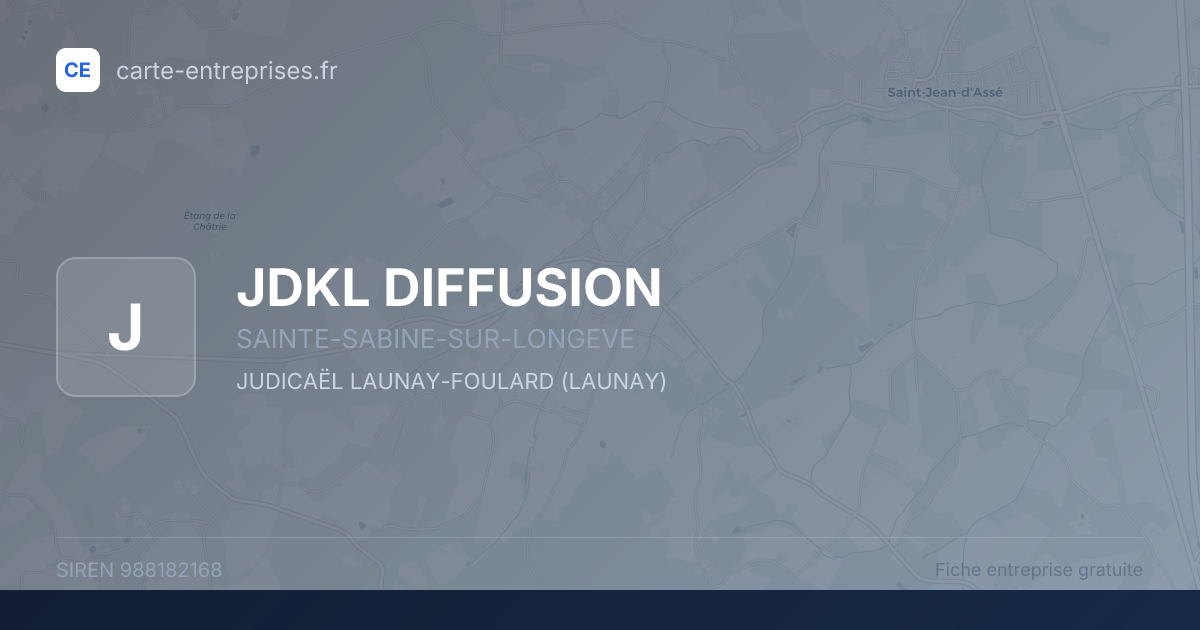 JDKL DIFFUSION — 988182168 — fiche entreprise