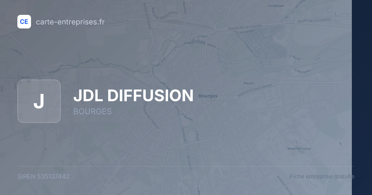 JDL DIFFUSION — 535137442 — fiche entreprise