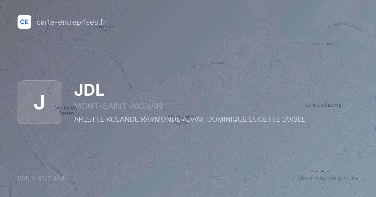 JDL — 412114845 — fiche entreprise