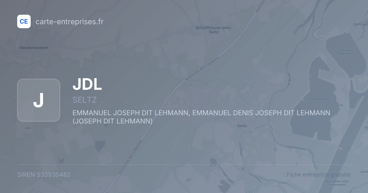 JDL — 533935482 — fiche entreprise