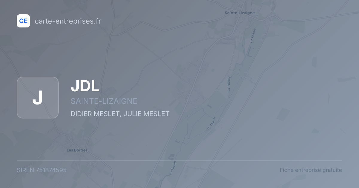 JDL — 751874595 — fiche entreprise