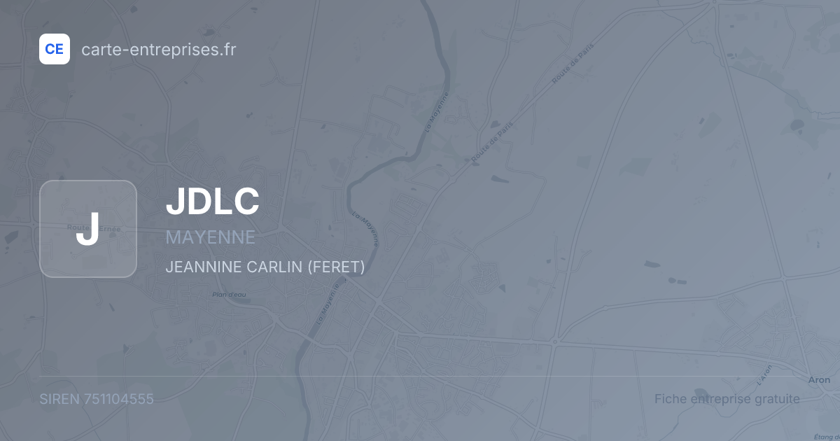 JDLC — 751104555 — fiche entreprise