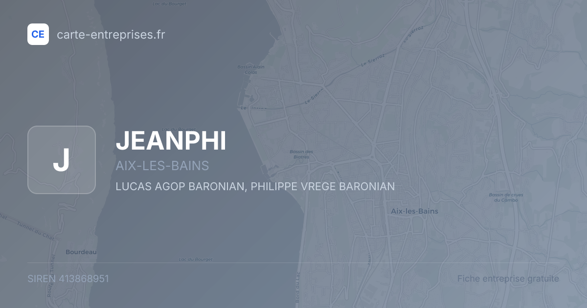 JEANPHI — 413868951 — fiche entreprise