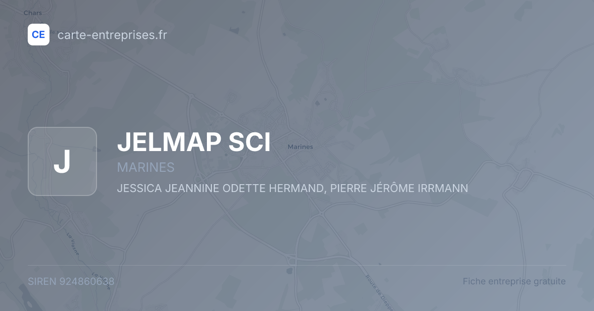 JELMAP SCI — 924860638 — fiche entreprise