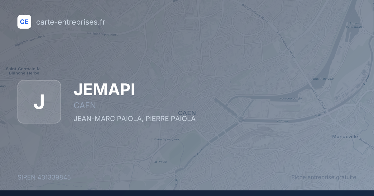 JEMAPI — 431339845 — fiche entreprise