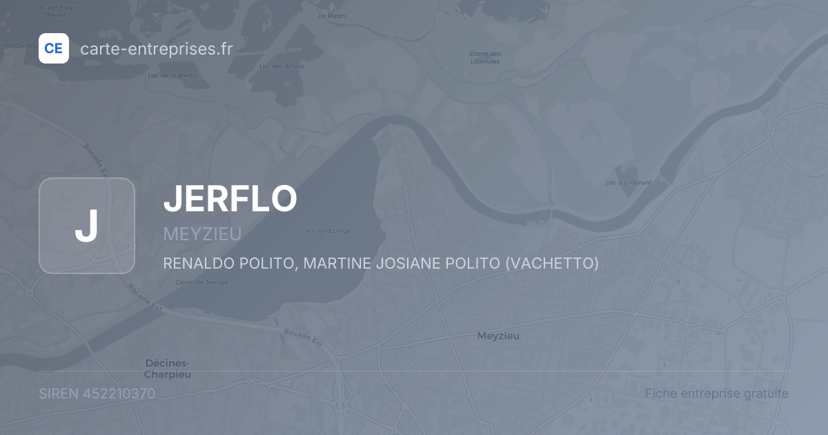 JERFLO — 452210370 — fiche entreprise