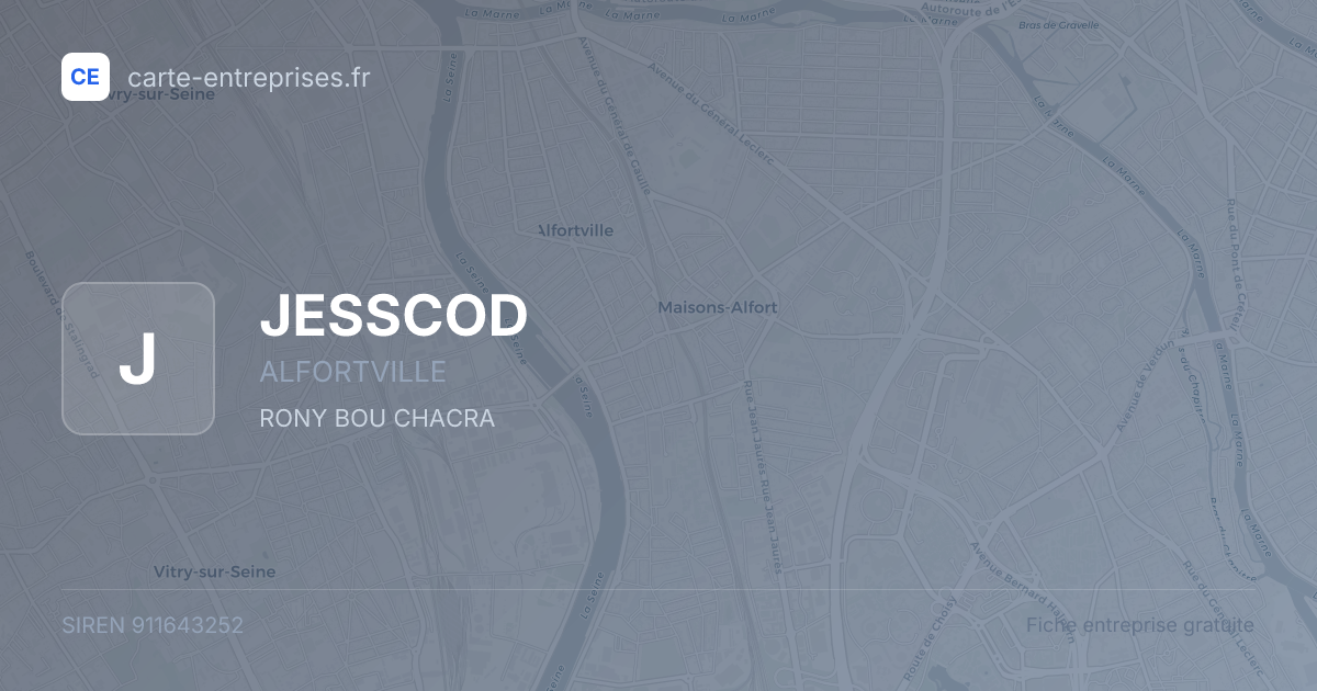 JESSCOD — 911643252 — fiche entreprise