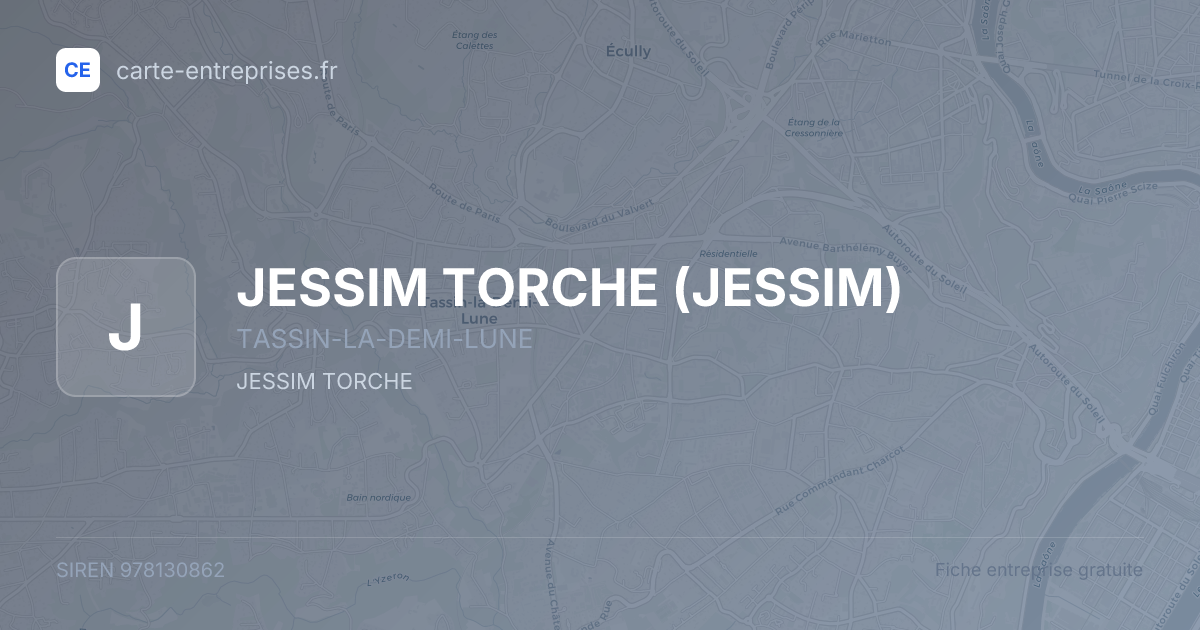 JESSIM TORCHE (JESSIM) — 978130862 — fiche entreprise