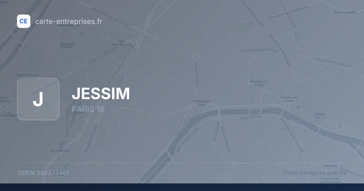 JESSIM — 340272467 — fiche entreprise