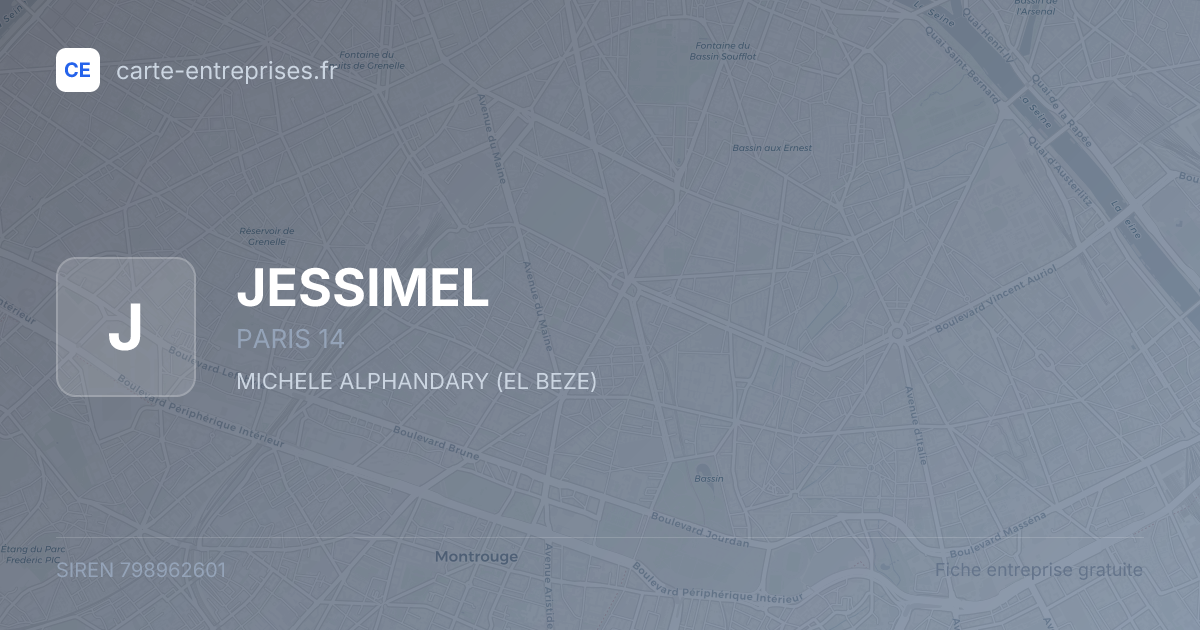 JESSIMEL — 798962601 — fiche entreprise