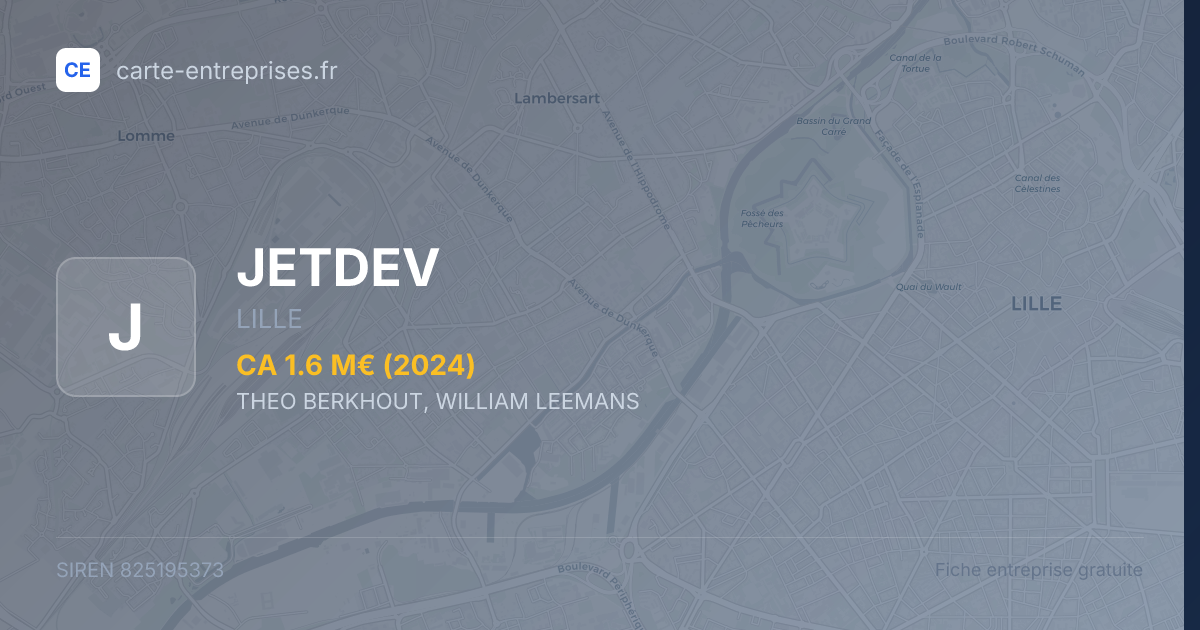 JETDEV — 825195373 — fiche entreprise