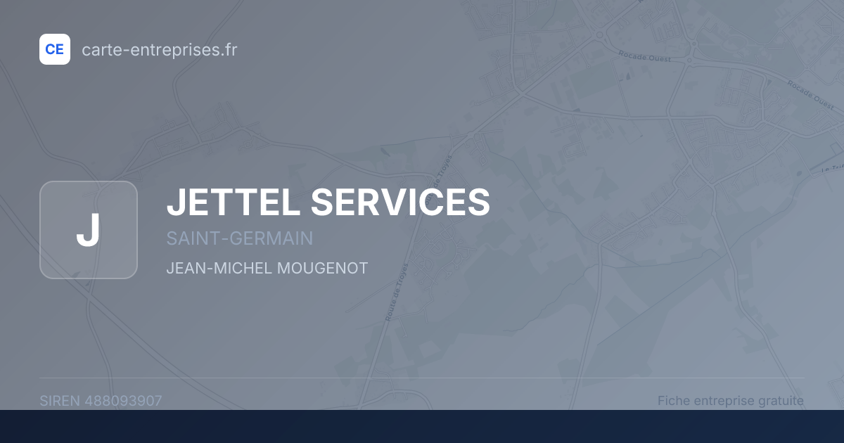 JETTEL SERVICES — 488093907 — fiche entreprise