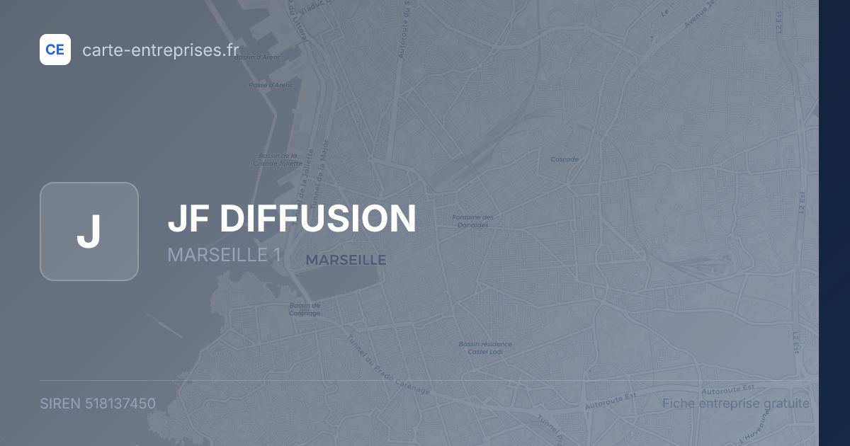 JF DIFFUSION — 518137450 — fiche entreprise