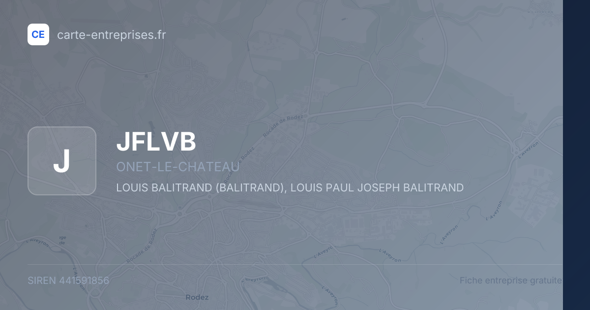 JFLVB — 441591856 — fiche entreprise