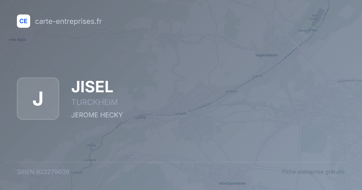 JISEL — 922279609 — fiche entreprise
