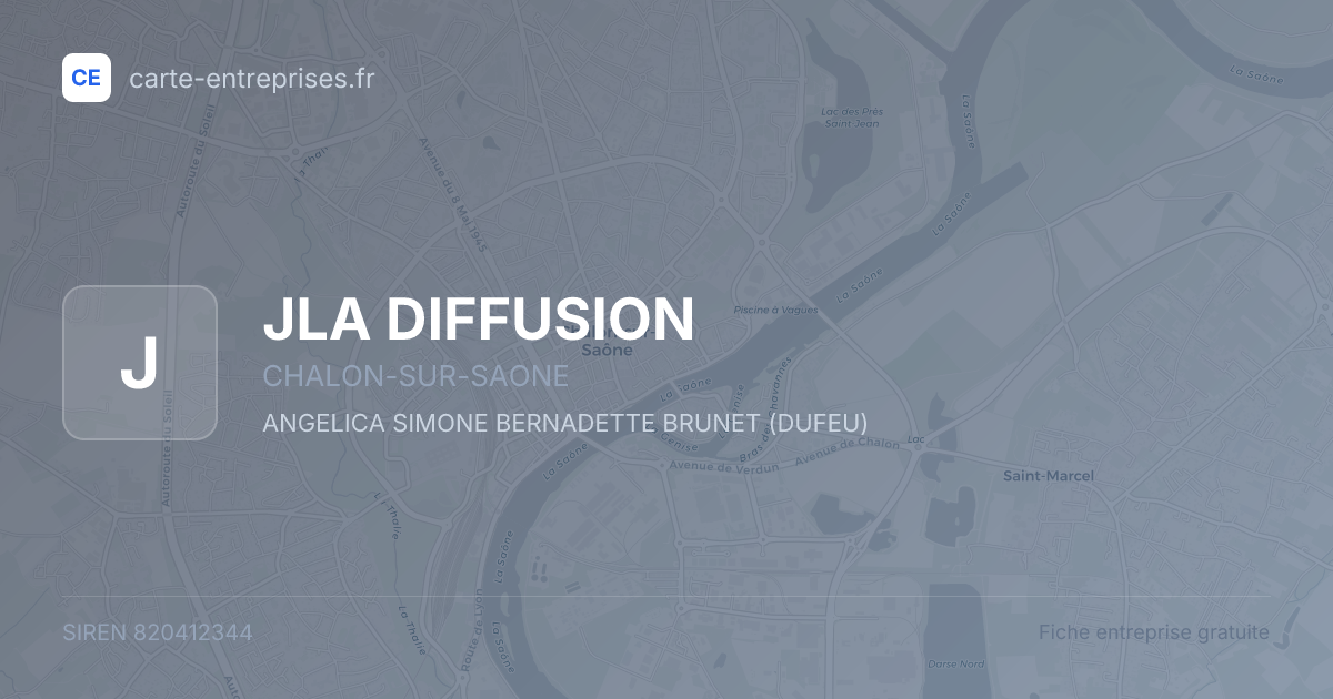 JLA DIFFUSION — 820412344 — fiche entreprise
