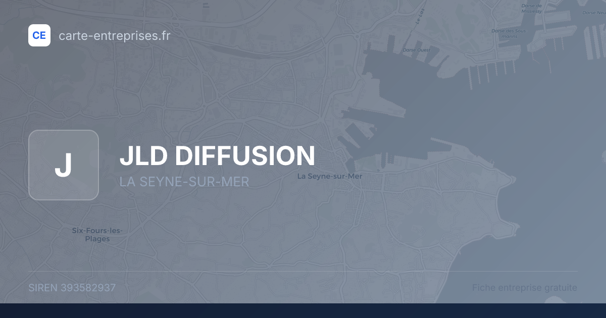 JLD DIFFUSION — 393582937 — fiche entreprise