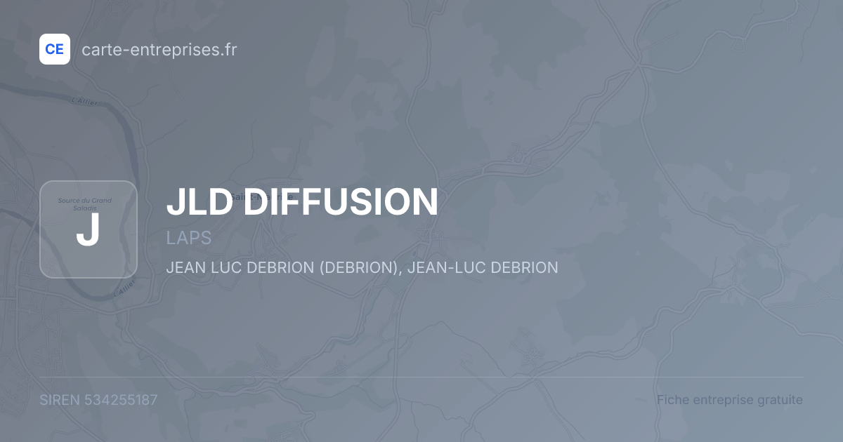 JLD DIFFUSION — 534255187 — fiche entreprise