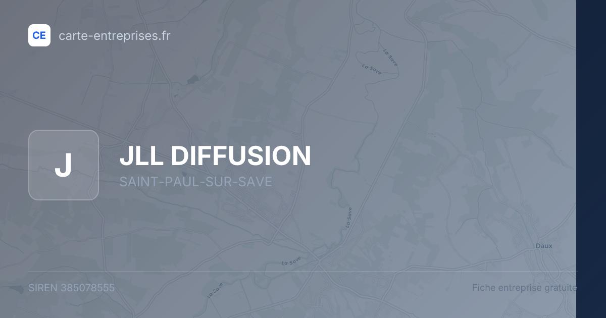 JLL DIFFUSION — 385078555 — fiche entreprise