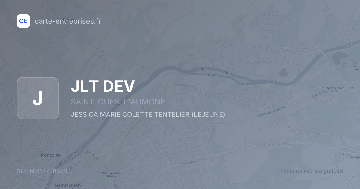 JLT DEV — 912726379 — fiche entreprise