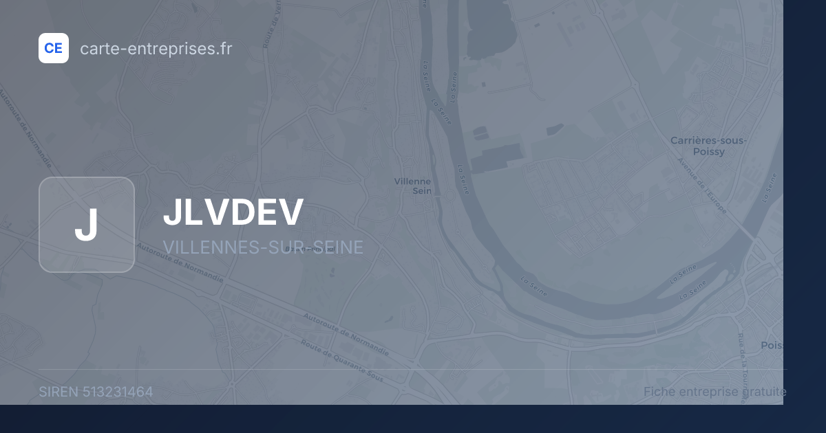 JLVDEV — 513231464 — fiche entreprise