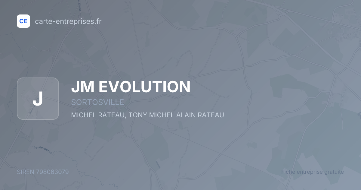 JM EVOLUTION — 798063079 — fiche entreprise
